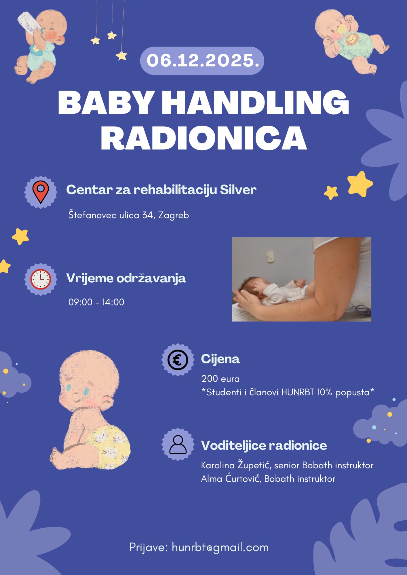 Pročitajte više o članku BABY HANDLING RADIONICA
